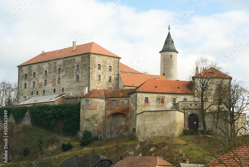11th century castle in Ledec nad Sazavou, Czech Republic