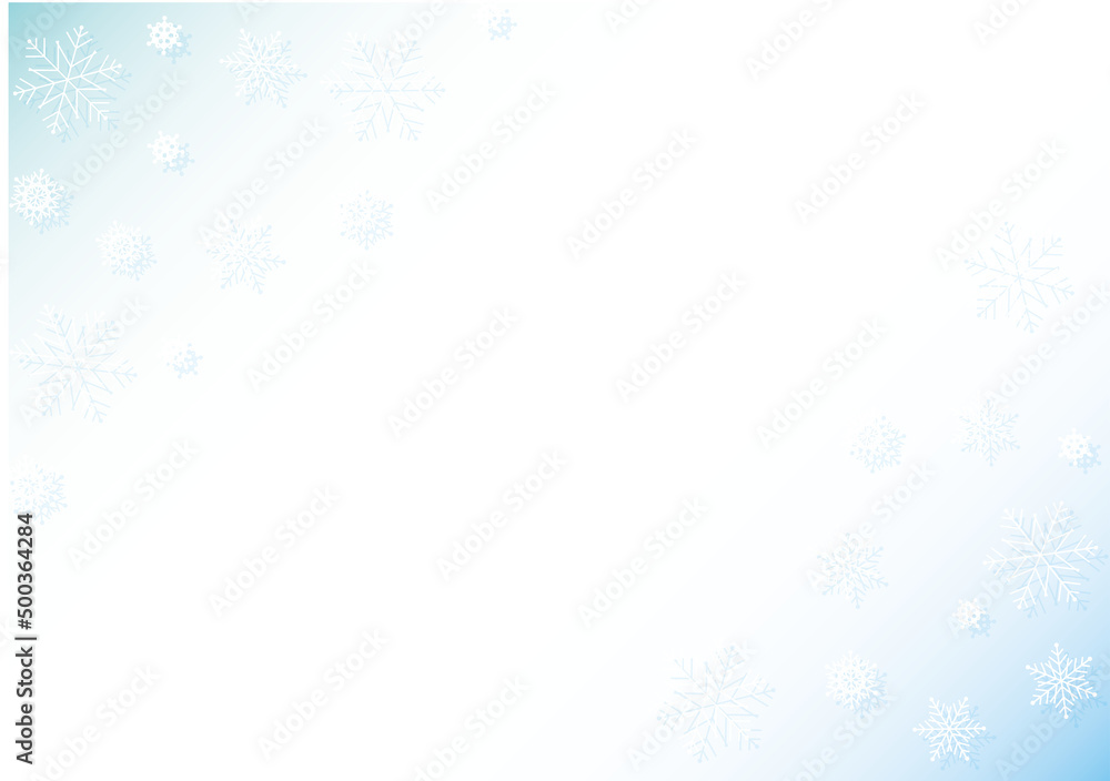 雪の結晶背景 雪の結晶背景
