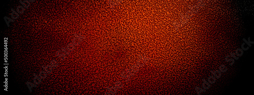 red porous metal texture with a black gradient.