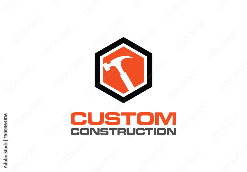 Symbol Icon Custom construction Logo Design inspiration Symbol Icon Custom construction Logo Design inspiration