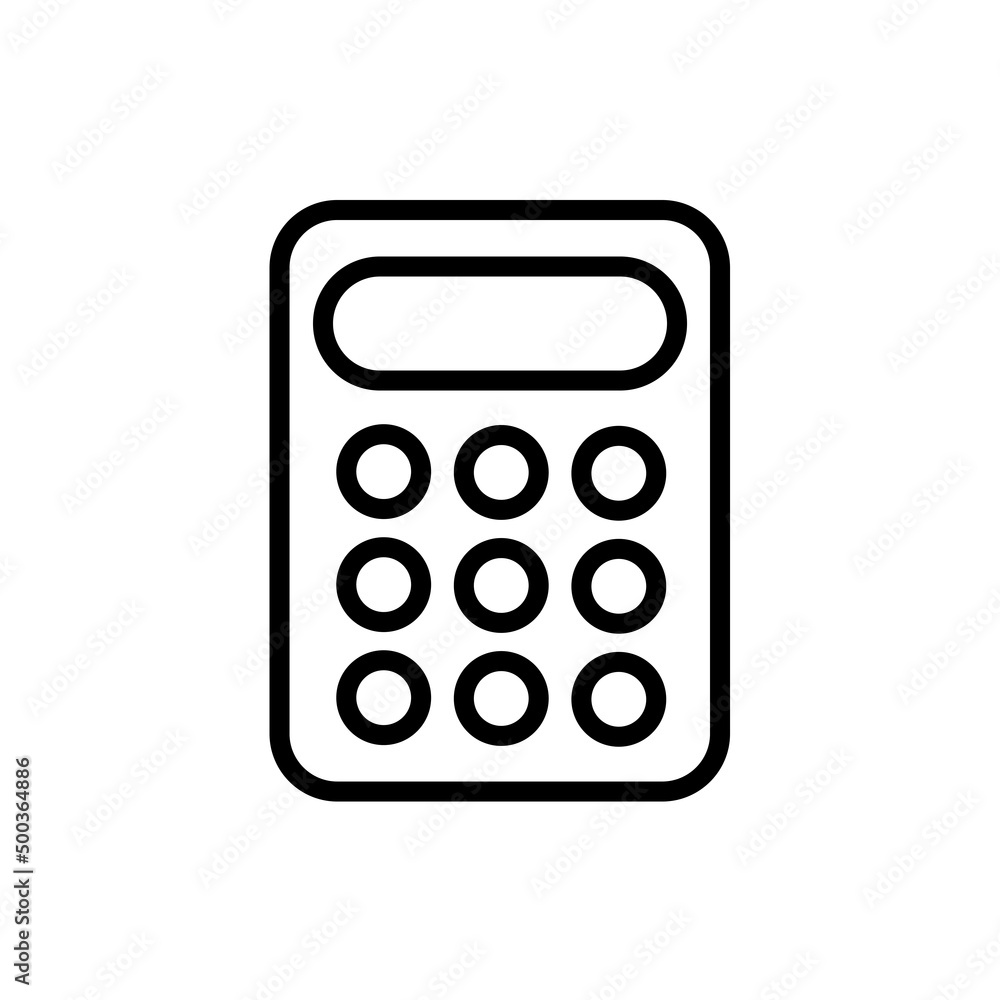 CALCULATOR NEW ICON VECTOR SIMPLE CALCULATOR NEW ICON VECTOR SIMPLE