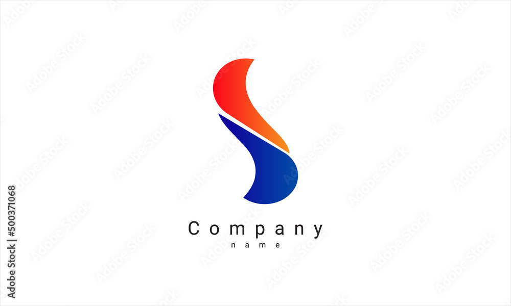 Letter S logo template