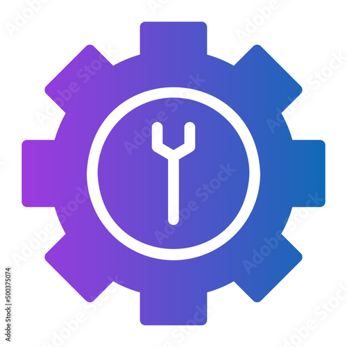 settings gradient icon