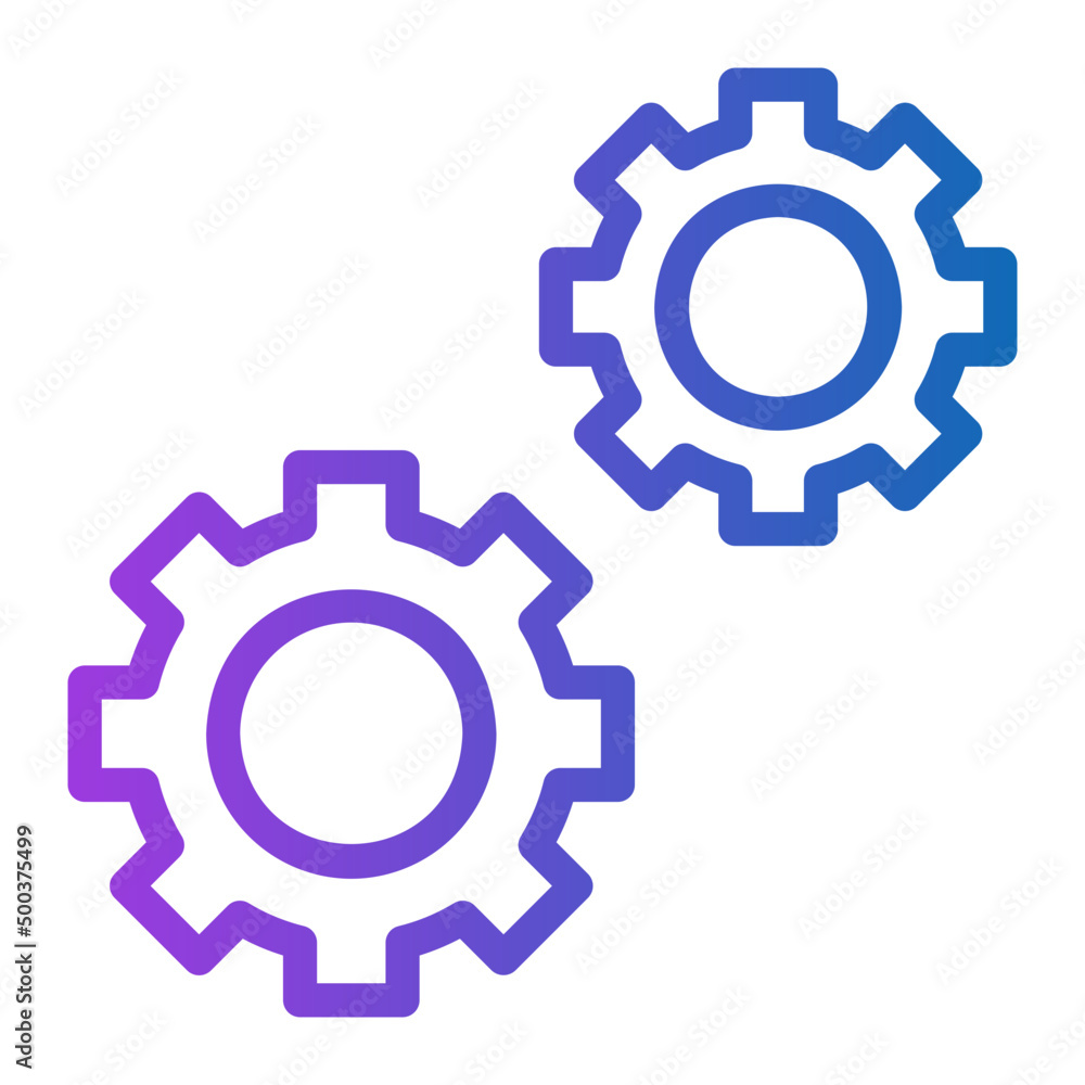 configuration gradient icon configuration gradient icon