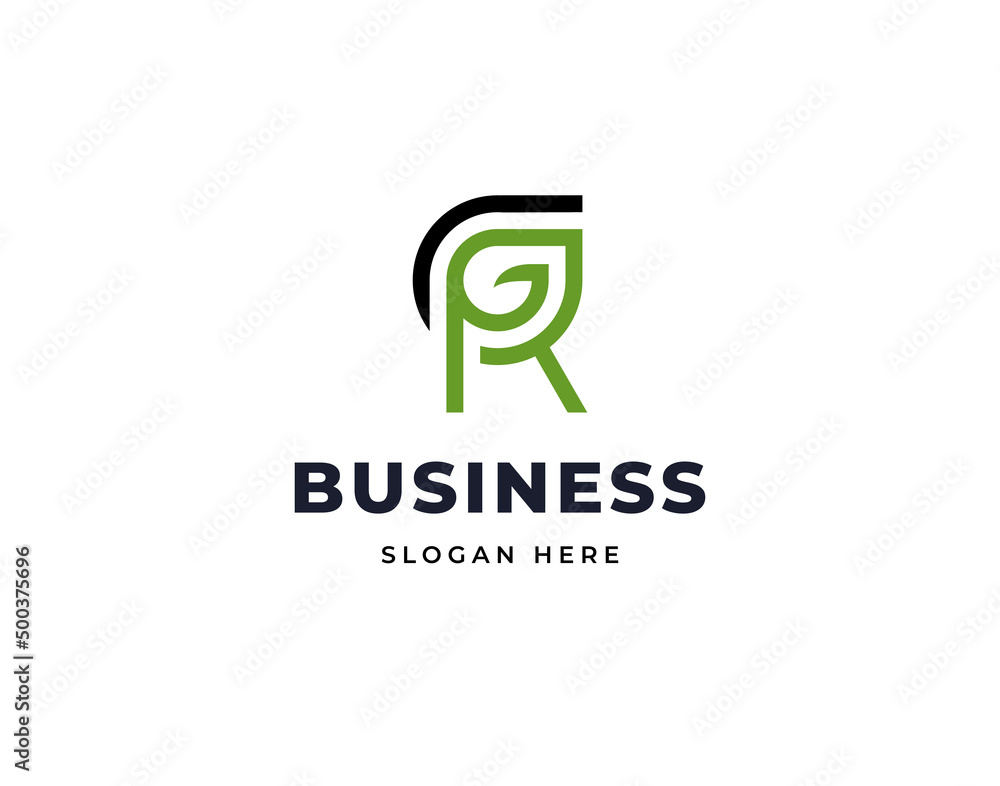 Creative leaf G R line beauty therapy salon care vector logo design, Initial letter G R green nature combination logo design Creative leaf G R line beauty therapy salon care vector logo design, Initial letter G R green nature combination logo design