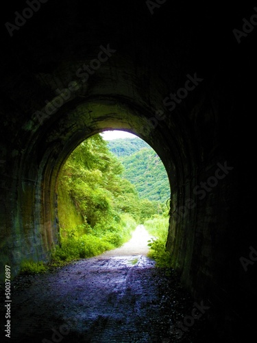 Abandoned Railway with tunnel