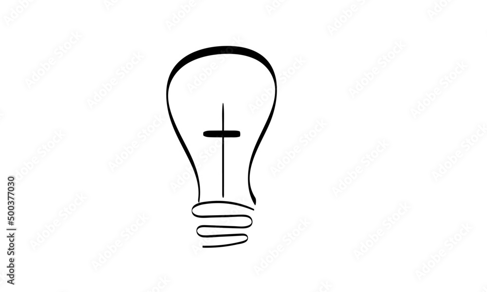 Biblical Symbol. Christian Line icon. use as book clipart, stationery