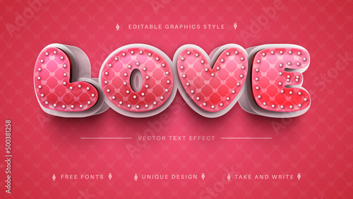 Big Love - Editable Text Effect, Font Style