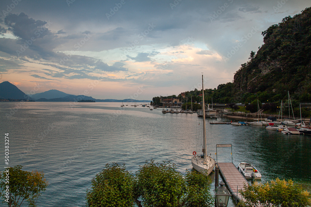 Obraz premium boats in the bay