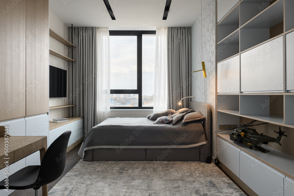 bedroom, interior of a bedroom, bedroom in a modern house bedroom, interior of a bedroom, bedroom in a modern house