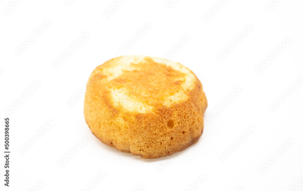 cup cake on white background, selective focus. cup cake on white background, selective focus.
