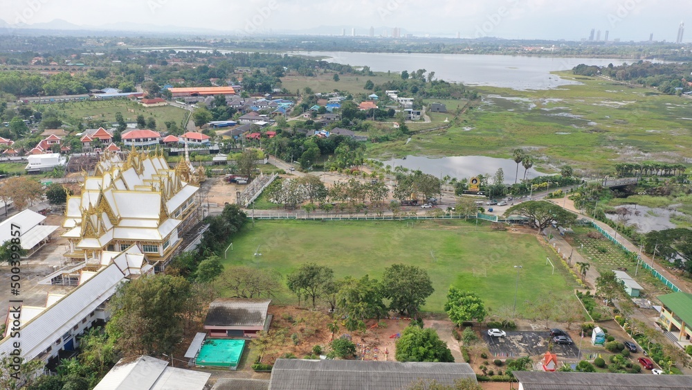 Huai Chak Nok pattaya city chonburi top view