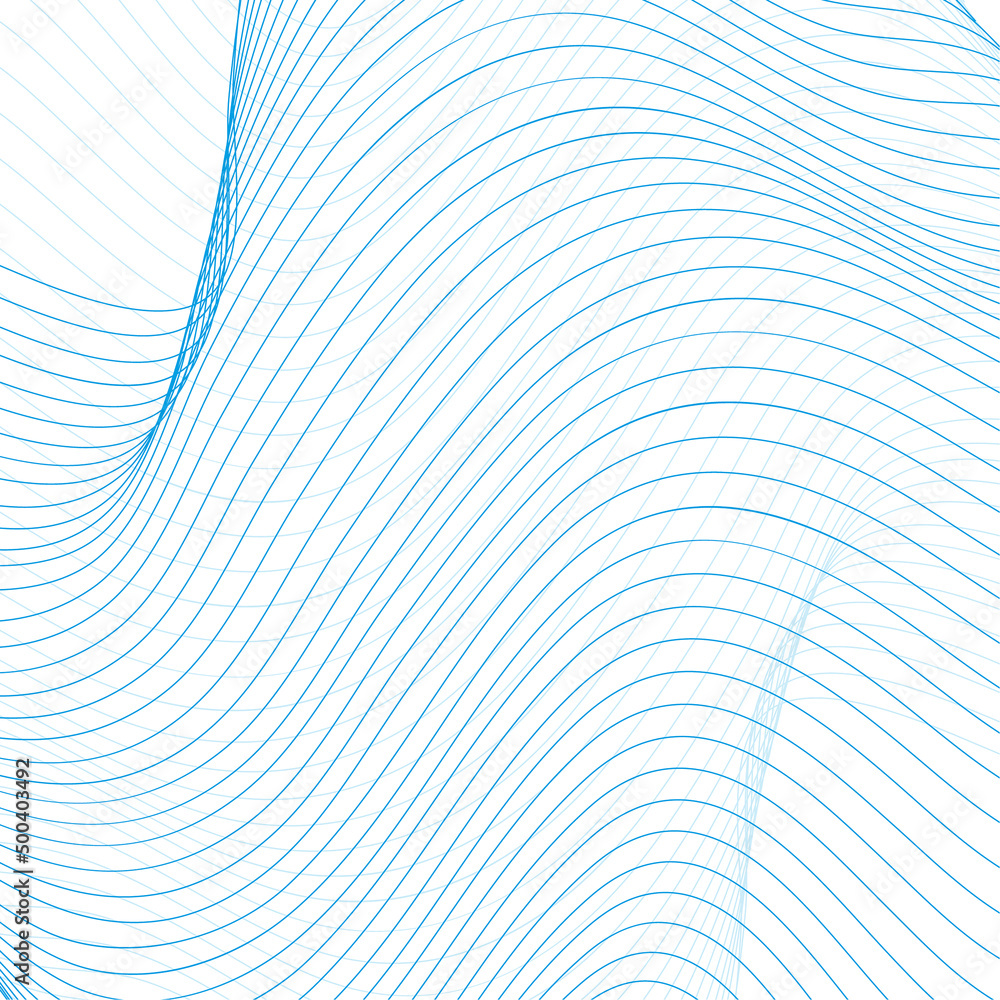 Fototapeta premium Wave distorted texture