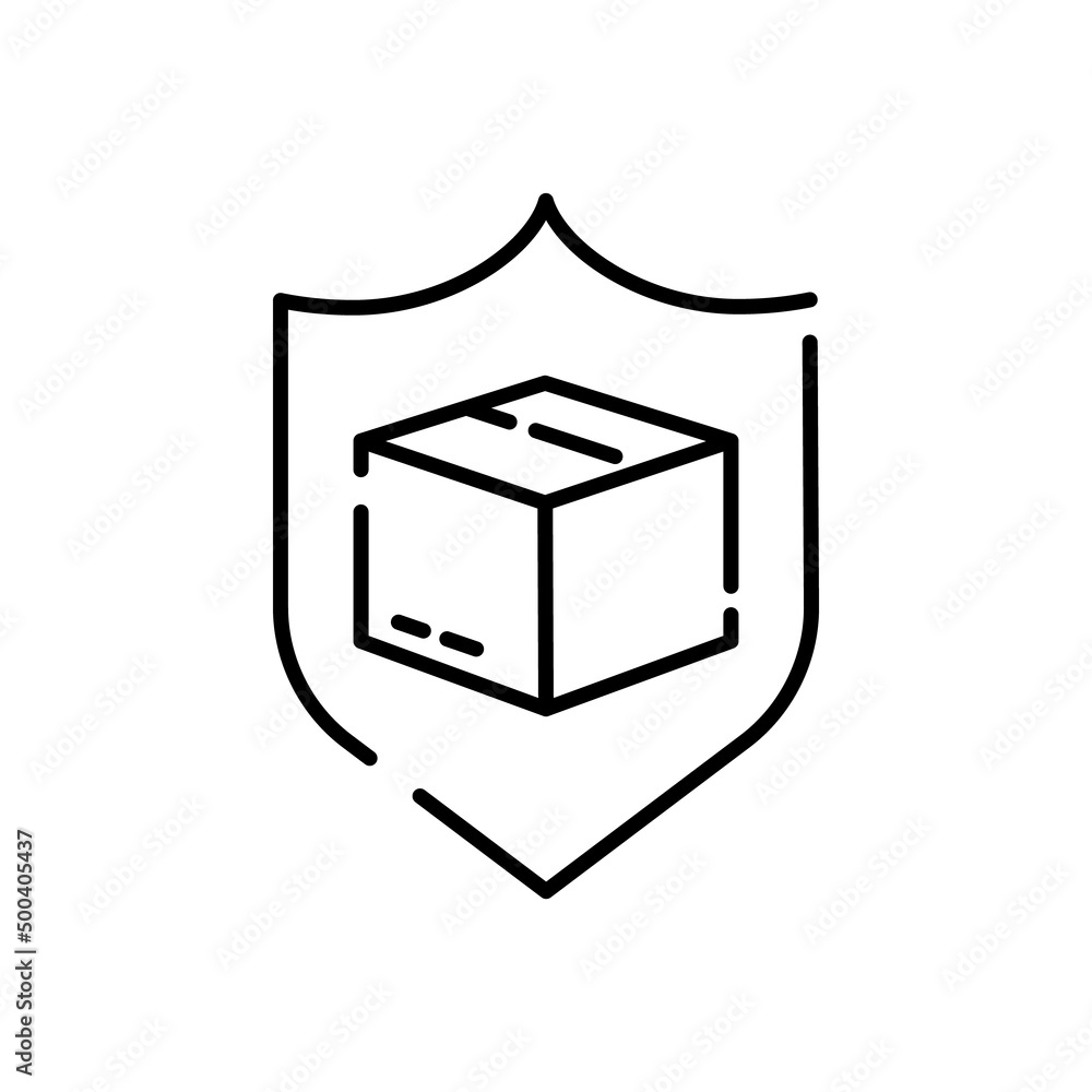 Thin line icons set of logistics and transportation. Outline symbol collection. Editable vector stroke. Delivery cargo box and shipping. Insurance and safe or protect Thin line icons set of logistics and transportation. Outline symbol collection. Editable vector stroke. Delivery cargo box and shipping. Insurance and safe or protect