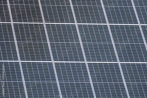 Solar panel close up. Renewable energy background. Sun energy pattern.