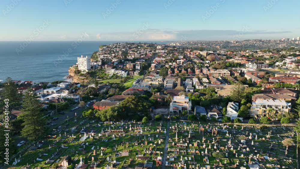 Aerial views of Sydney Suburbs of Vaucluse, Watsons Bay, Diamond Head Reserve Aerial views of Sydney Suburbs of Vaucluse, Watsons Bay, Diamond Head Reserve