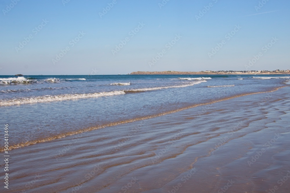 beach in the morning