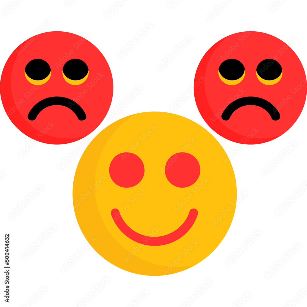 Fototapeta premium Reaction Icon