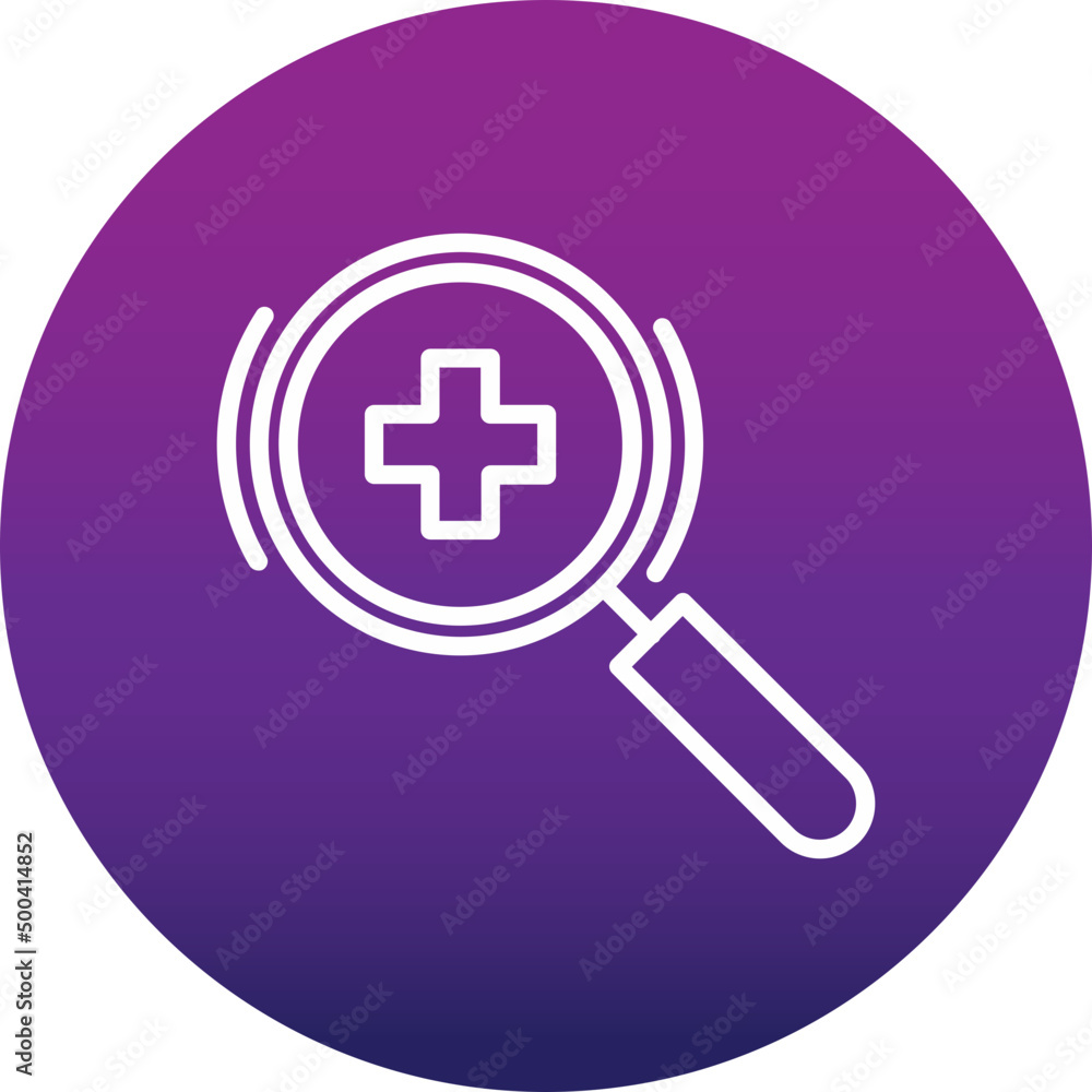 Obraz premium Magnifier Icon