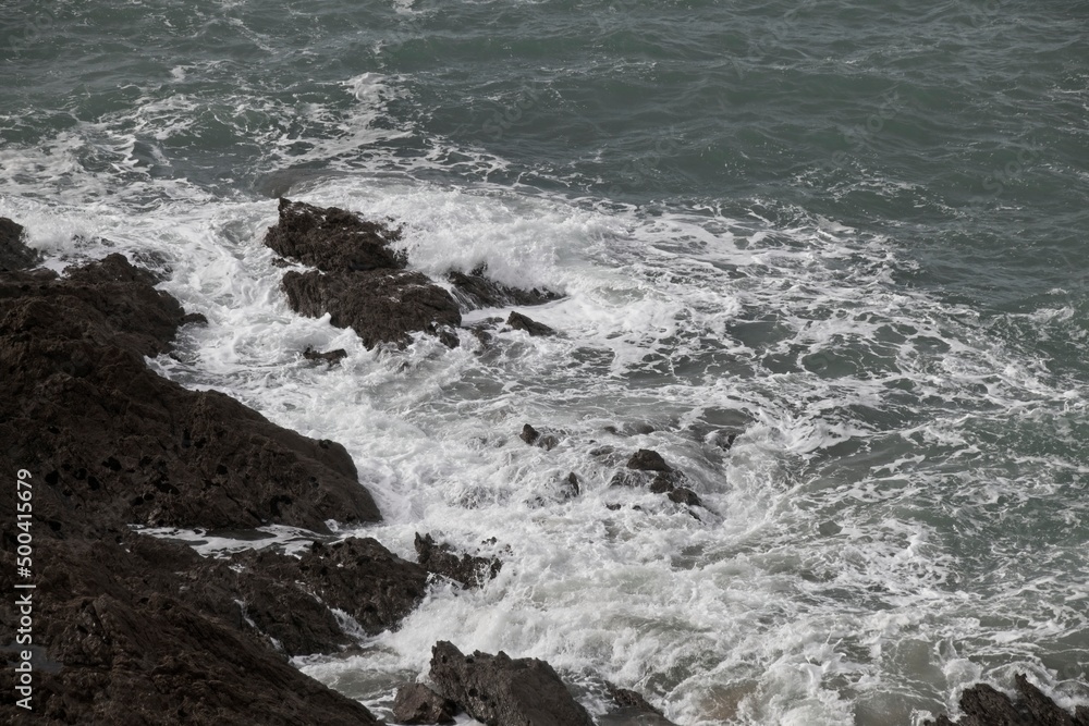 Fototapeta premium the coast of the atlantic ocean