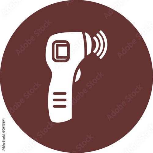 Thermometer Gun Icon