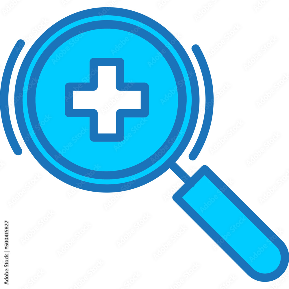 Fototapeta premium Magnifier Icon