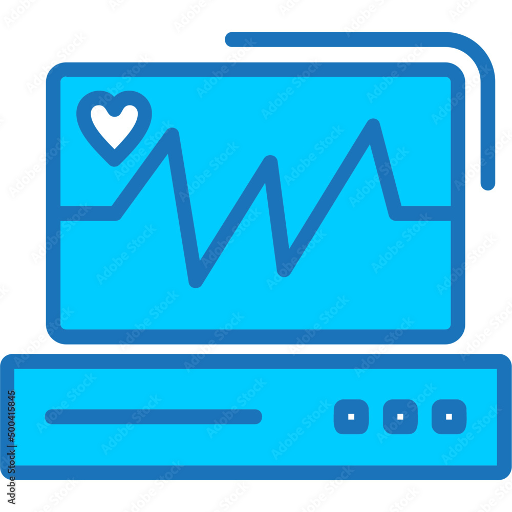 ECG Monitor Icon ECG Monitor Icon
