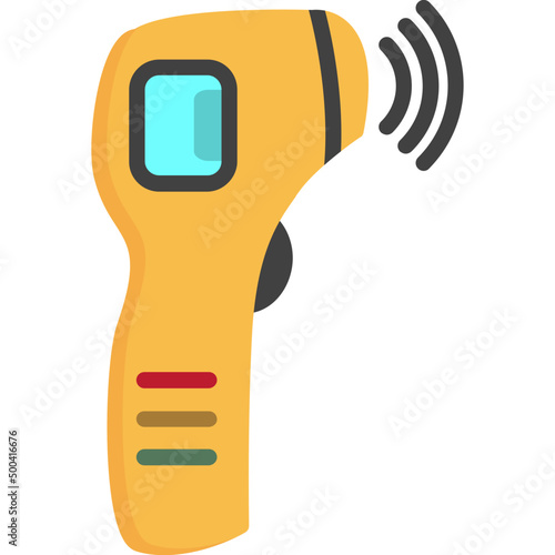 Thermometer Gun Icon