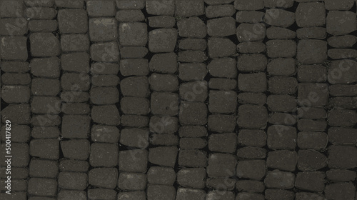 Seabed pattern realistic stone f