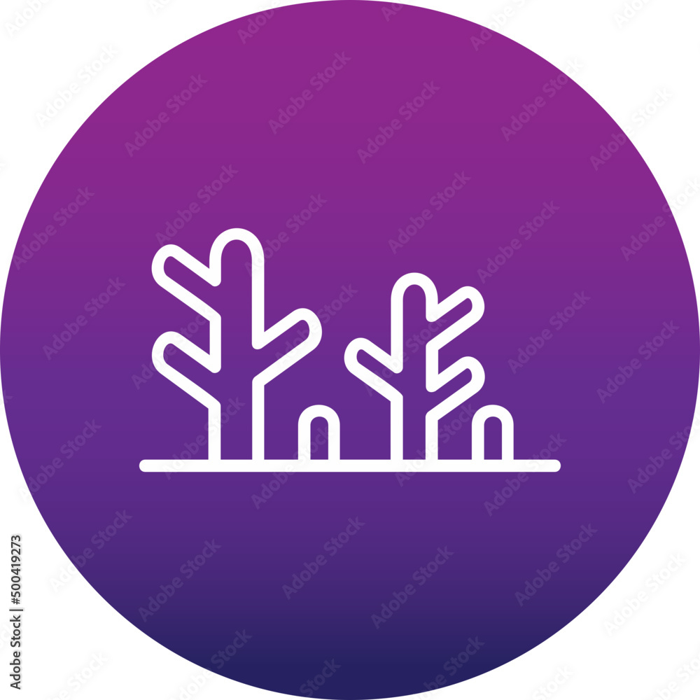 Obraz premium Coral Icon