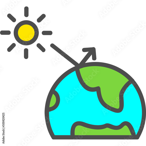 Greenhouse Effect Icon
