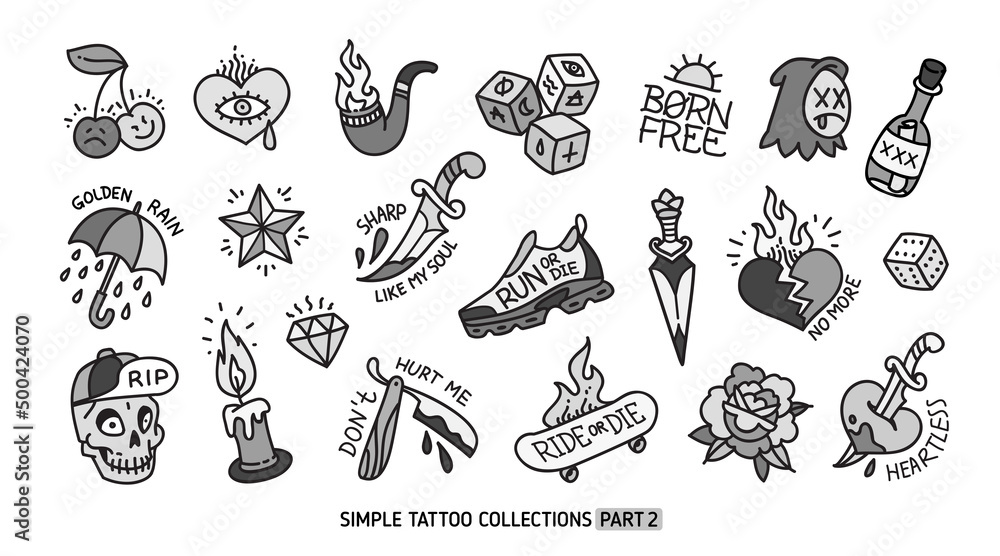 Tattoo design Royalty Free Vector Image  VectorStock
