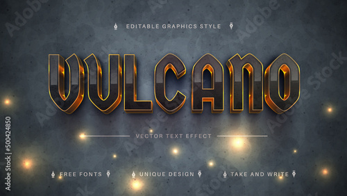 Bronze Luxury - Editable Text Effect, Font Style