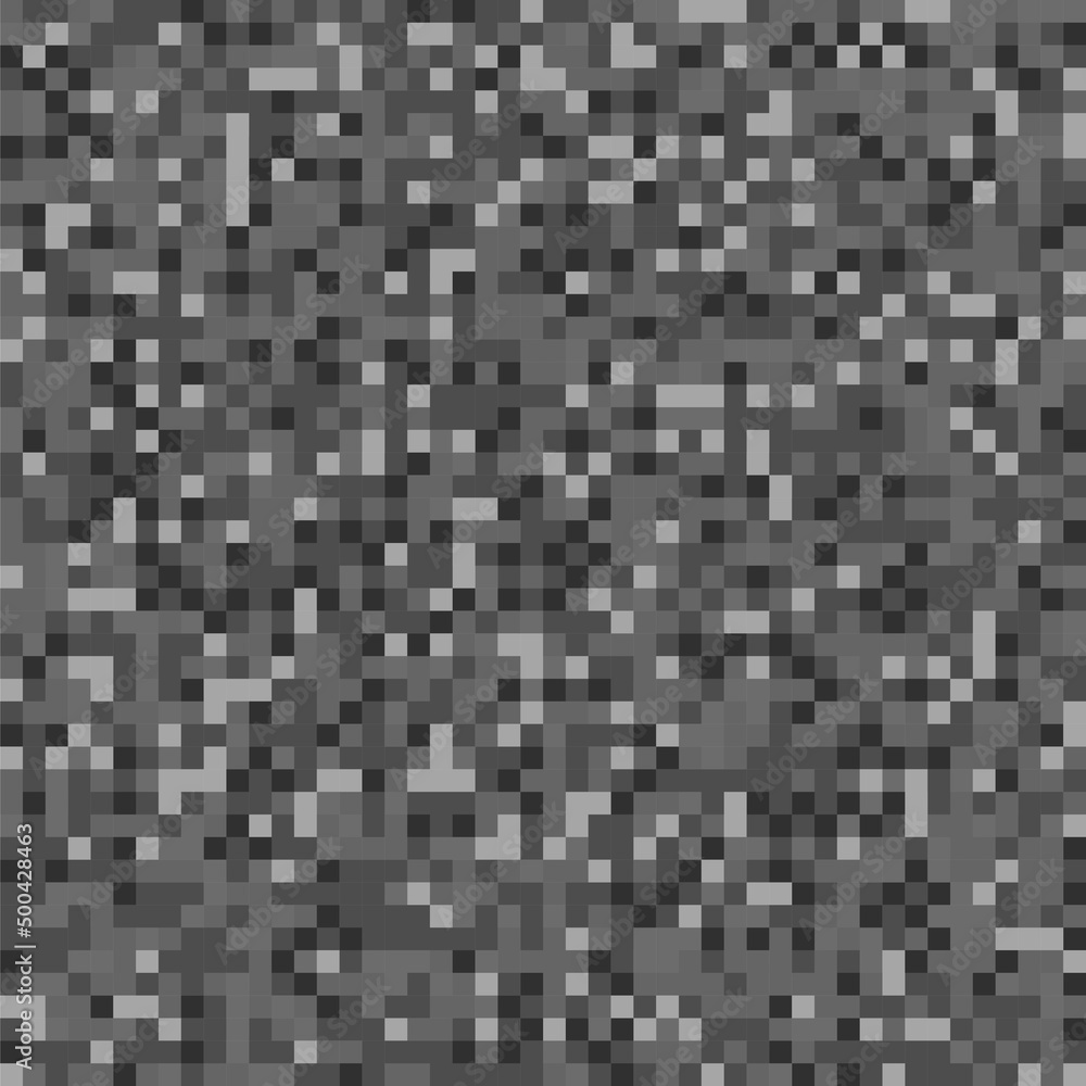 Fototapeta premium Pixel digital seamless pattern