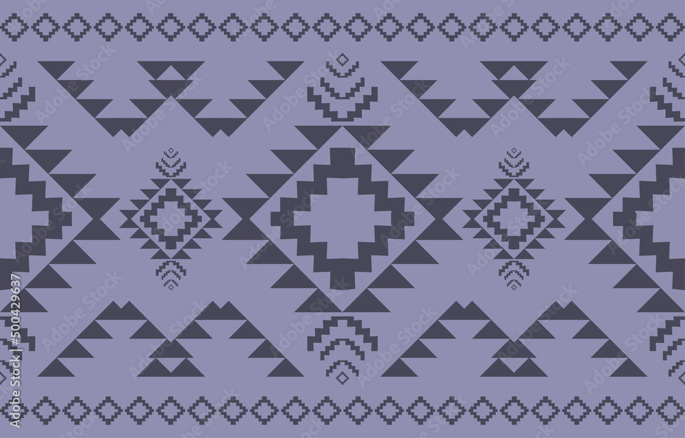 Navajo native american fabric seamless pattern,geometric tribal ethnic traditional background, design elements, design for carpet,wallpaper,clothing,rug,interior,embroidery vector illustration. Navajo native american fabric seamless pattern,geometric tribal ethnic traditional background, design elements, design for carpet,wallpaper,clothing,rug,interior,embroidery vector illustration.