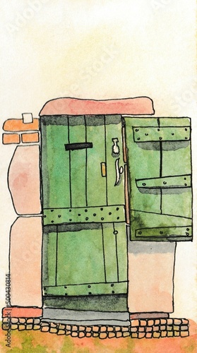 Fotografía Green door n°2