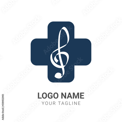 Clinic Logo Creative. Health Logo Design Idea Inspiration