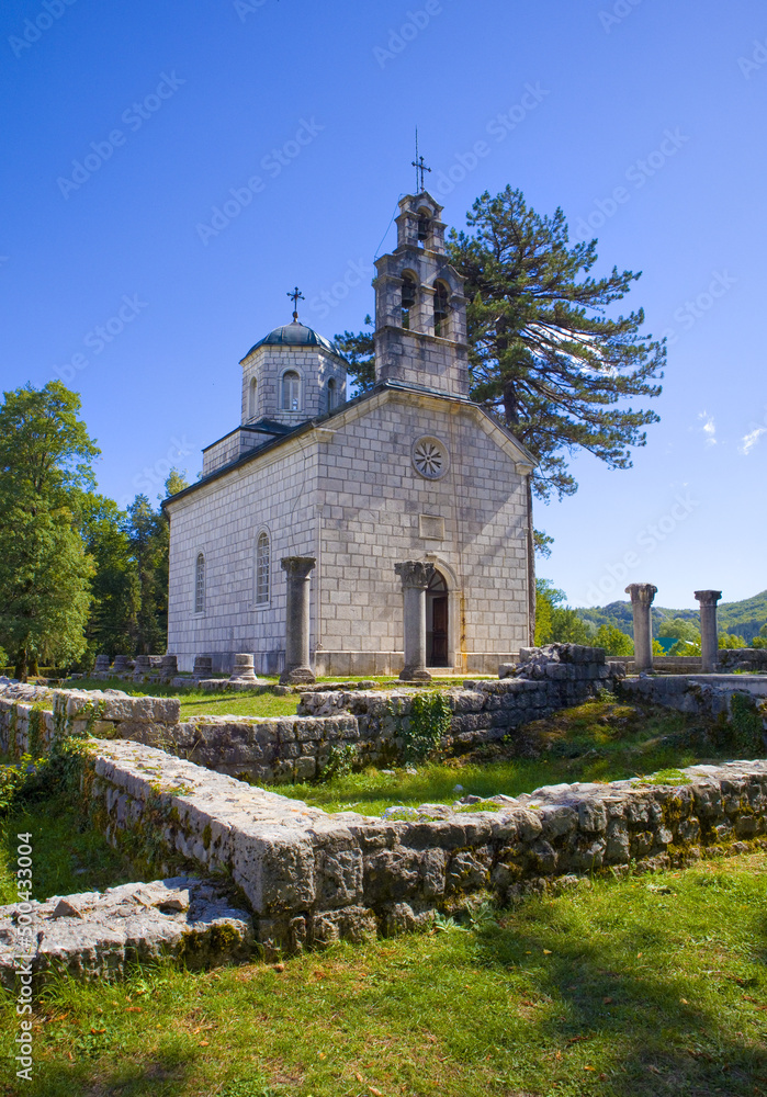Church of the Nativity of the Virgin in Cetinje, Montenegro