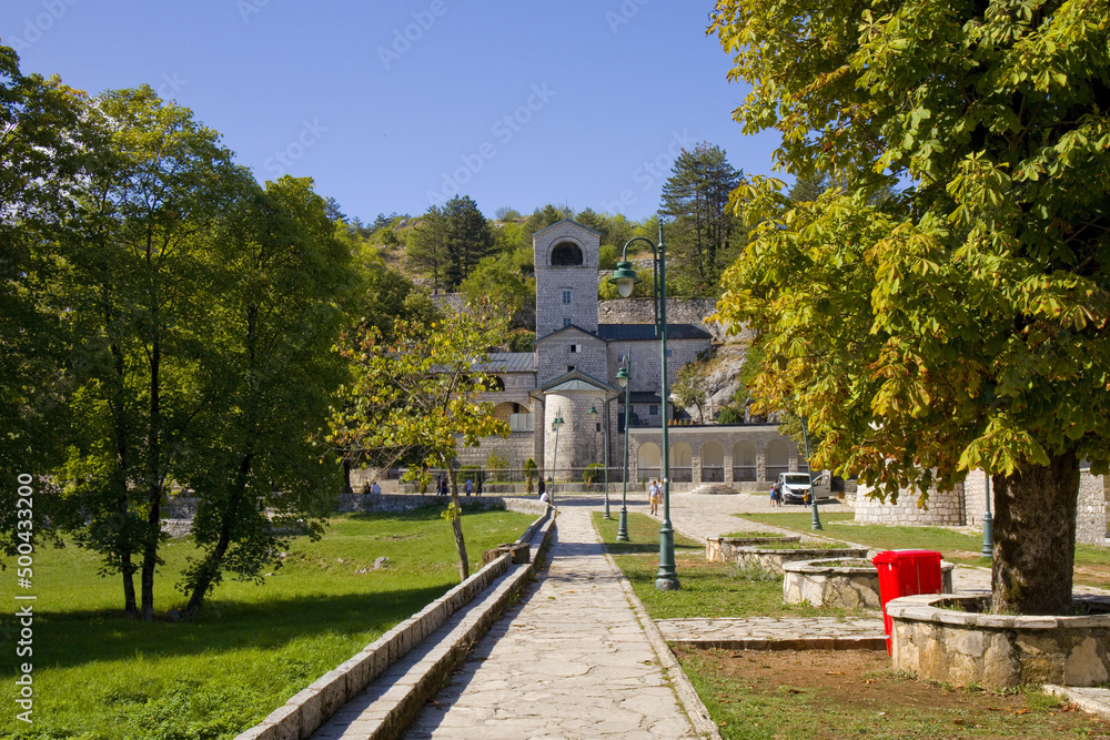Orthodox Monastery of the Nativity of the Blessed Virgin Mary in Cetinje, Montenegro