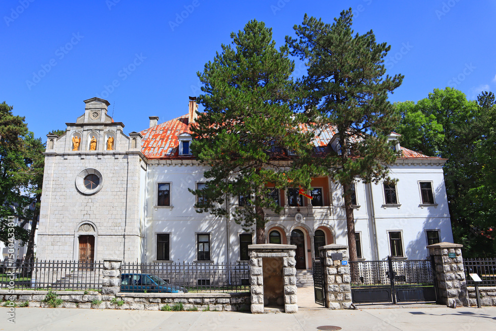 Former Austrian-Hungarian Embassy in Cetinje, Montenegro