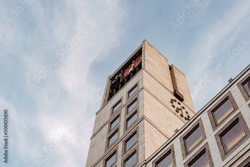 Turm des Stuttgarter Rathaus, Baden-Württemberg