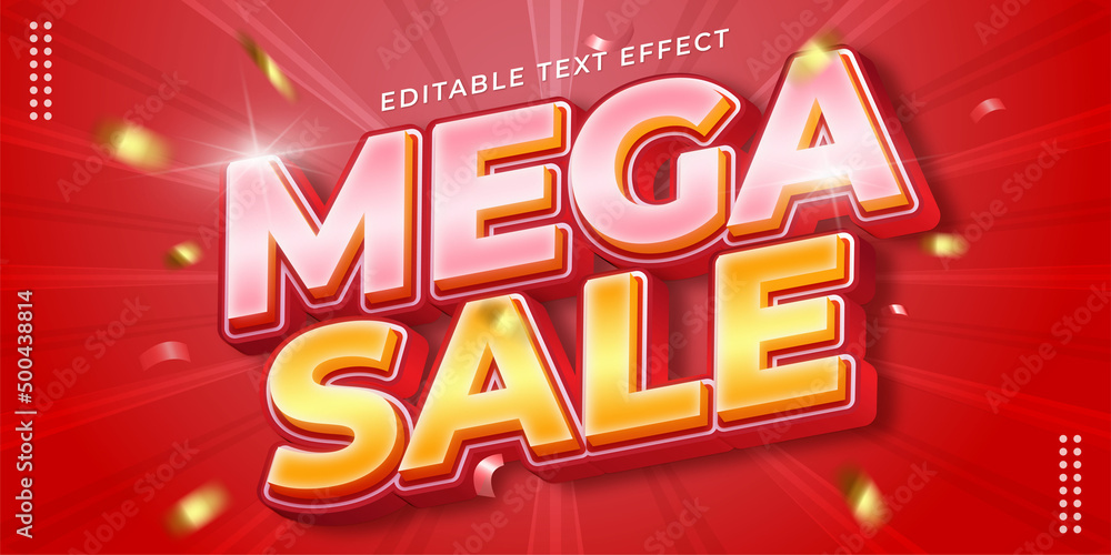 Realistic banner editable text 05.05 super sale background