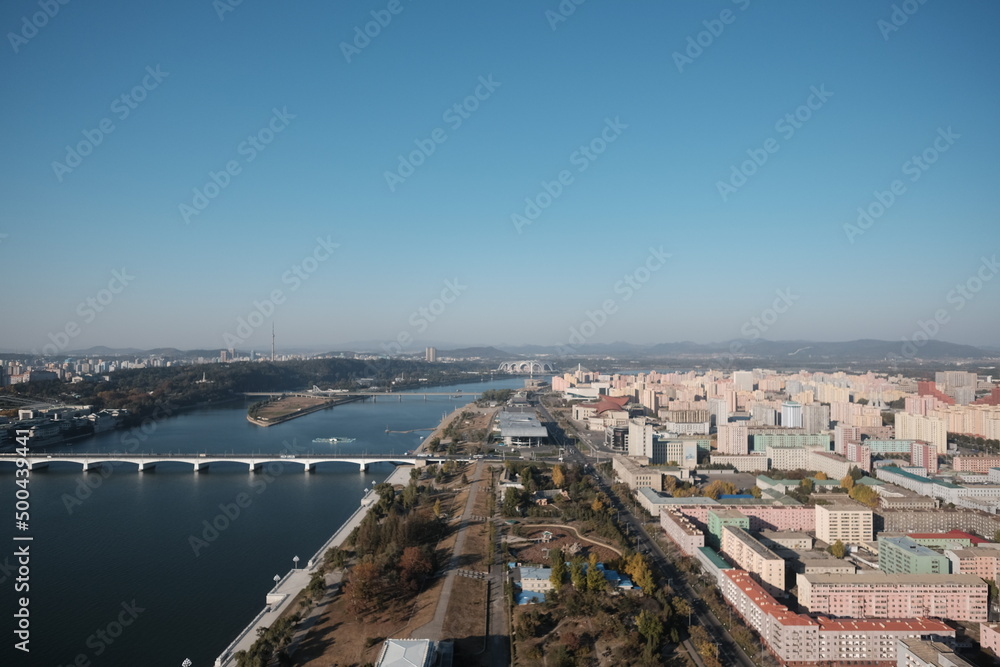 Pyongyang From Above