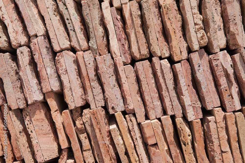Stacked stones. Stone texture. Many stones. Regular. Abstract texture and background Stacked stones. Stone texture. Many stones. Regular. Abstract texture and background