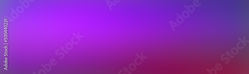Wide gradient blur background illustration for abstract blue purple. Colorful smooth surface illustration bright purple. Trendy blurry backdrop banner.