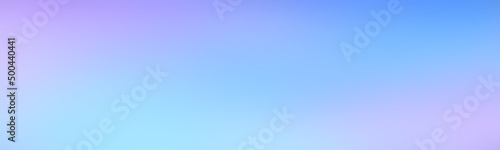 Wide defocus empty background very light blue. Intensive blurred pattern light pale violet. Banner for the site.