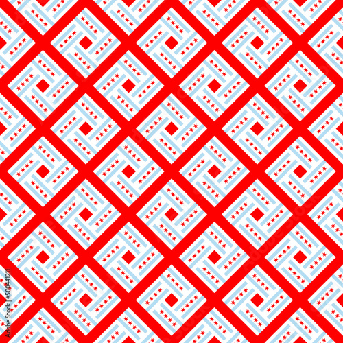 chicago flag pattern. abstract background. vector illustration