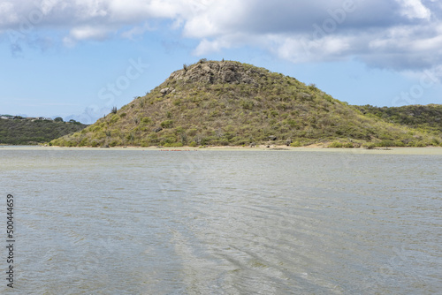 Salina Sint Michiel on the Caribbean island Curacao photo