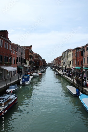 Fototapeta Naklejka Na Ścianę i Meble -  Italy, Venice: Foreshortening of Murano Island.
