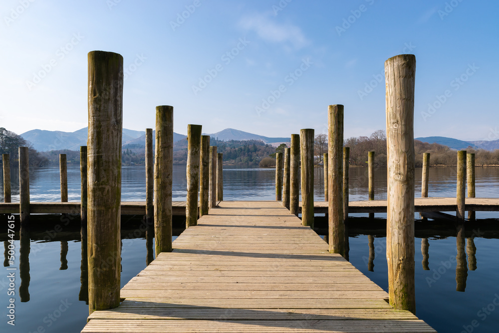Dock on the lake.